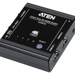 商品画像:3入力HDMIスイッチャー(4K60p対応) VS381B/ATEN