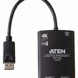 商品画像:2ポート DisplayPort分配器(4K60p、MST対応) VS92DP/ATEN