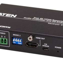 商品画像:4K60p対応 HDMIオーディオエンベッダー/ディエンベッダー VC882/ATEN