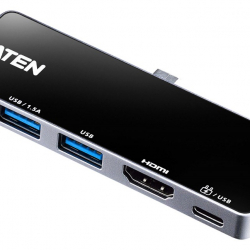 商品画像:USB-C モバイルドッキングステーション(4K、電源パススルー対応) UH3238/ATEN