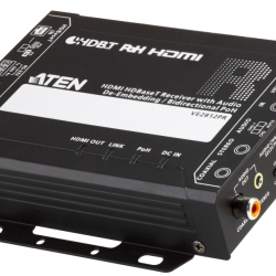 商品画像:HDMI HDBaseT レシーバー(オーディオ・ディエンベデッド&双方向PoH対応) VE2812PR/ATEN