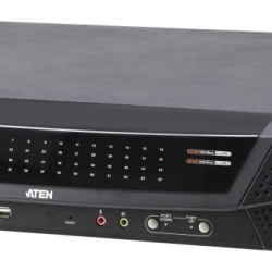 商品画像:8ユーザー 64ポート IP-KVMスイッチ(マルチインターフェース対応) KN8064VB/ATEN