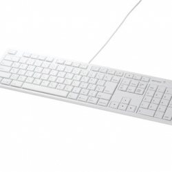 商品画像:フルキーボード USB接続 パンタグラフ Macモデル ホワイト BSKBM01WH