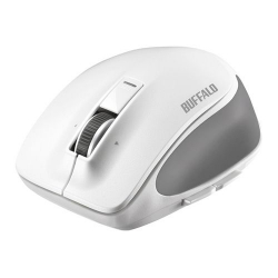 商品画像:Bluetooth BlueLED プレミアムフィットマウス Mサイズ ホワイト BSMBB500MWH