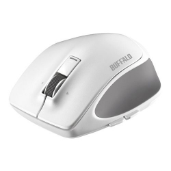 商品画像:Bluetooth BlueLED プレミアムフィットマウス Lサイズ ホワイト BSMBB500LWH