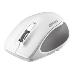 商品画像:Bluetooth BlueLED プレミアムフィットマウス Sサイズ ホワイト BSMBB500SWH
