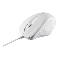 商品画像:有線IR LEDマウス 3ボタンタイプ 簡易パッケージモデル ホワイト BSMRU21WHZ