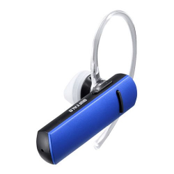 商品画像:Bluetooth4.0対応 片耳ヘッドセット ブルー BSHSBE200BL