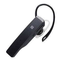 商品画像:Bluetooth4.1対応 2マイクヘッドセット NFC対応 ブラック BSHSBE500BK