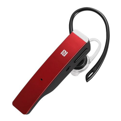商品画像:Bluetooth4.1対応 2マイクヘッドセット NFC対応 レッド BSHSBE500RD