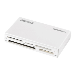 商品画像:USB3.0 マルチカードリーダー ハイエンドモデル ホワイト BSCR500U3WH