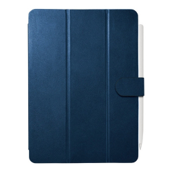 商品画像:iPad Pro 11インチ用3アングルレザーケース ブルー BSIPD2011CL3BL