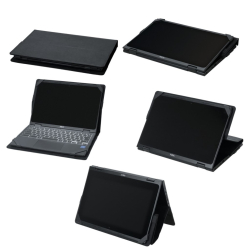商品画像:コンバーチブル型PC対応保護ケースL(ブラック) TBC-CO1BL03