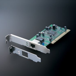 商品画像:1000BASE-T/100BASE-TX/10BASE-T対応 PCIバス用 LANボード LGY-PCI-GT
