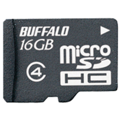 商品画像:防水仕様 Class4対応 microSDHC 16GB RMSD-BS16GB