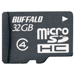 商品画像:防水仕様 Class4対応 microSDHC 32GB RMSD-BS32GB