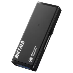 <バッファロー>強制暗号化機能搭載 USB3.0対応 セキュリティーUSBメモリー 32GB RUF3-HSL32G