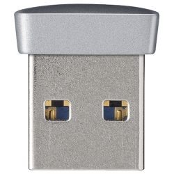 商品画像:USB3.0対応 マイクロUSBメモリー 64GB シルバー RUF3-PS64G-SV