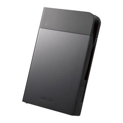 商品画像:USB3.1(Gen1)対応 耐衝撃ポータブルHDD 1TBブラック HD-PZF1.0U3-BKA