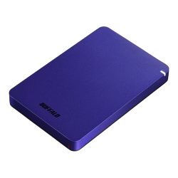 商品画像:USB3.1(Gen.1)対応 耐衝撃ポータブルHDD 1TB ブルー HD-PGF1.0U3-BLA