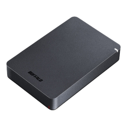 商品画像:USB3.1(Gen.1)対応 耐衝撃ポータブルHDD 4TB ブラック HD-PGF4.0U3-GBKA