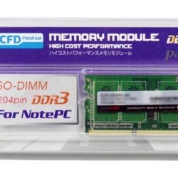 商品画像:ノートPC用 PC3-12800 CL11 8GBx1枚 DDR3 D3N1600PS-8G 4988755-012737
