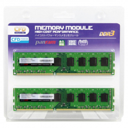 商品画像:デスクトップ用 PC3-12800 CL11 4GBx2枚組 DDR3 W3U1600PS-4G 4988755-012683