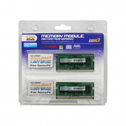 商品画像:ノートPC用 PC3-12800 CL11 4GBx2枚組 1.35V DDR3 W3N1600PS-L4G 4988755-015547