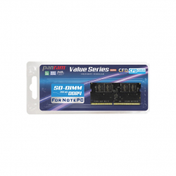 商品画像:ノートPC用メモリ PC4-19200(DDR4-2400)4GBx1枚 260pin(無期限保証)(Panram)D4N2400PS-4G 4988755-041805