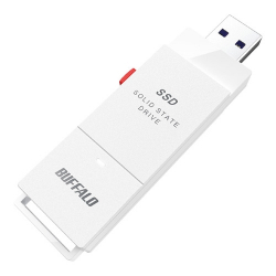 商品画像:PC対応 USB3.2(Gen2)TV録画 スティック型 TypeC付属 SSD-SCT1.0U3-WA