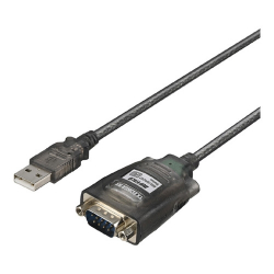 商品画像:USBシリアル変換ケーブル ブラックスケルトン 0.5m BSUSRC0705BS