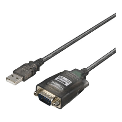 商品画像:USBシリアル変換ケーブル ブラックスケルトン 0.5m BSUSRC0705BS