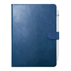 商品画像:iPad10.9用2アングルレザーケース ブルー BSIPD22109CL2BL