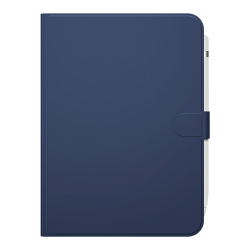 商品画像:iPad10.9用フリーアングルレザーケース ブルー BSIPD22109CLFBL