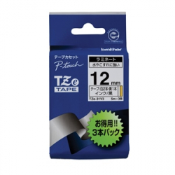 商品画像:TZeテープ ピータッチ専用テープ(TZe-231S・2個/TZe-631S・1個)12mm 5m巻 3個入り TZE-31V3