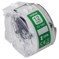商品画像:感熱カラーラベルプリンター用ロールカセット(幅12mm/長さ5m) CZ-1002
