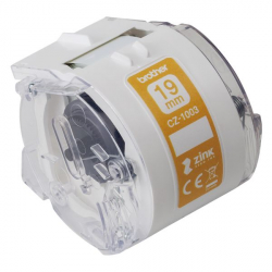 商品画像:感熱カラーラベルプリンター用ロールカセット(幅19mm/長さ5m) CZ-1003