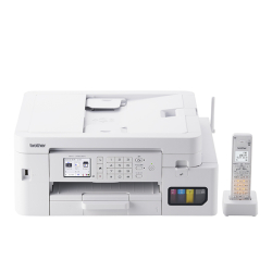 商品画像:プリンター ブラザー A4大容量インクジェット複合機 (FAX/電話/子機1台/コピー/プリント/スキャン/Wi-Fi/簡単設定) MFC-J4950DN