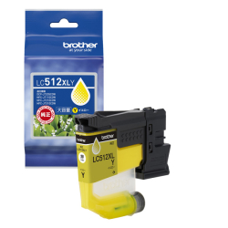 商品画像:<ブラザー純正>インクカートリッジ 大容量タイプ (イエロー) LC512XLY