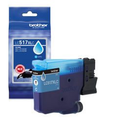 商品画像:<ブラザー純正>インクカートリッジ 大容量タイプ (シアン) LC517XLC