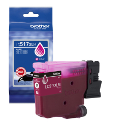 商品画像:<ブラザー純正>インクカートリッジ 大容量タイプ (マゼンタ) LC517XLM