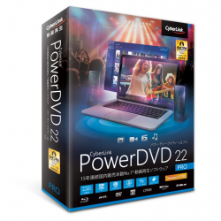 商品画像:PowerDVD 22 Pro 通常版 DVD22PRONM-001
