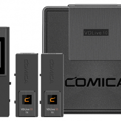 商品画像:COMICA VDLive10 USBワイヤレスマイク(タイプC/ブラック) VDLIVE10USBB