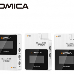 商品画像:COMICA BoomX-D PRO D2 ワイヤレスマイク(ホワイト) BOOMX-DPROD2W