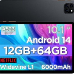 商品画像:Callsky Cpad 10(10.1′′/800 X 1280 IPS/incell/Allwinner A523 64bit Coretex-A55 Octa Core/4GB/64GB/WIFI 6&BT 5.0/3.8V/6000mAh/Bracket case)Black CPAD 10 64GB
