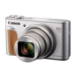 商品画像:<PowerShot>Canon デジタルカメラ PowerShot SX740 HS(2030万画素/光学x40/シルバー)[2956C004] PSSX740HS(SL)