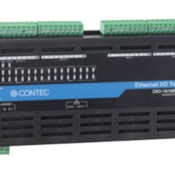 商品画像:デジタル入出力 Ethernet I/Oユニット 16ch/16ch(絶縁 12 〜 24VDC)高電圧用無極性タイプ-Nシリーズ DIO-1616RYN-ETH