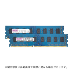 商品画像:DT用 PC3L-14900 DDR3L-1866 240p UDIMM 1.5/1.35v共用 8GB(4GBx2) CK4GX2-D3LU1866