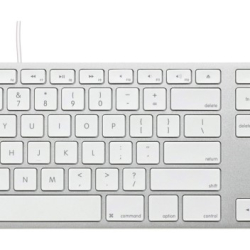 商品画像:Matias Wired Aluminum keyboard for Mac-Silver 英語配列 USB FK318S/2