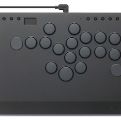 商品画像:FILCOxGRANPRO ITADAKI Gateron Low Profile 3.0 赤軸スイッチ搭載 レバーレスアーケードコントローラー FGAC18-ITD